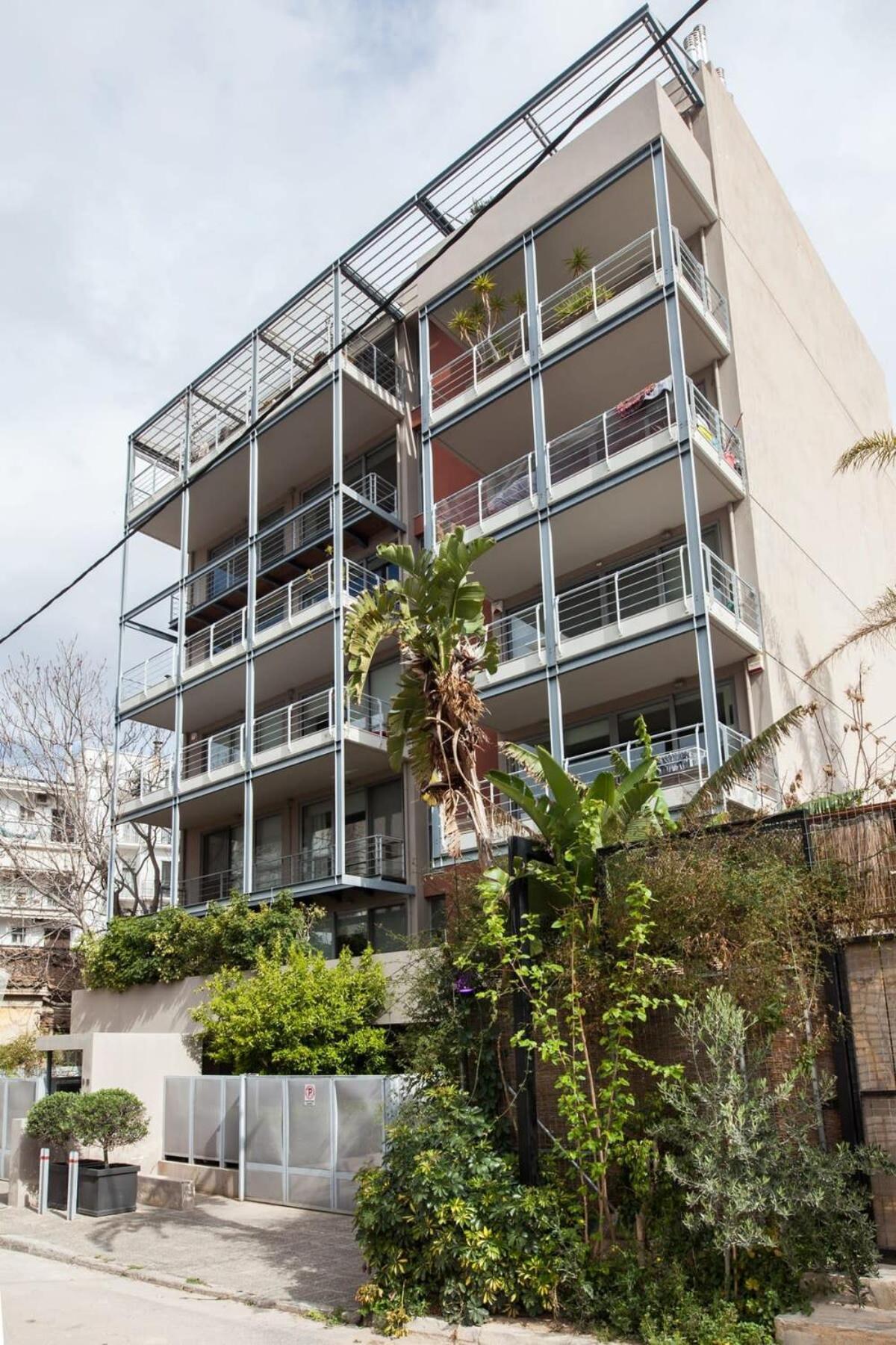 Penthouse With 360 View Of Athens And Private Gym Apartment Екстериор снимка