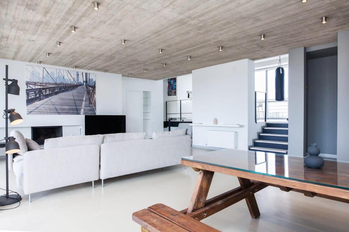 Penthouse With 360 View Of Athens And Private Gym Apartment Екстериор снимка